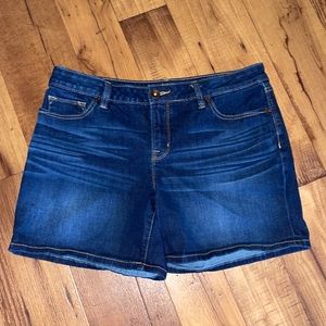 Stylus size 30/10 dark wash denim shorts